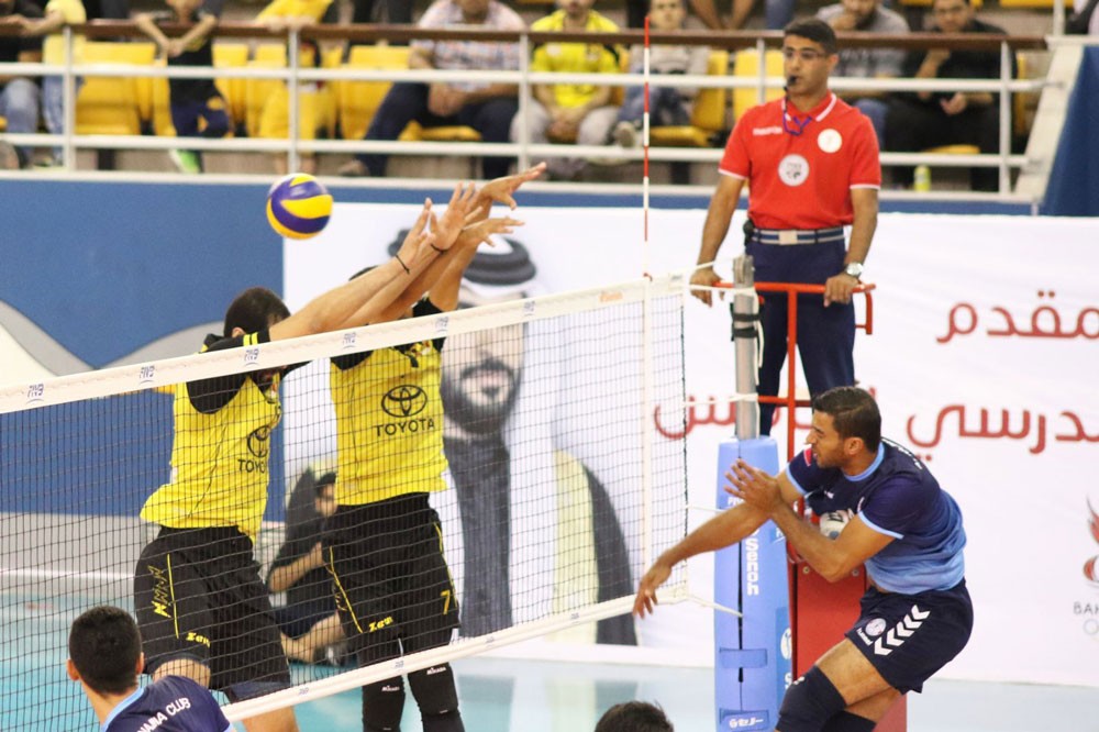 طائرة الأهلي تحلق إلى نهائي دوري الطائرة على حساب النجمة