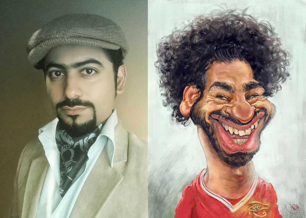 حجب الجائزة الاولى للكاريكاتير بمهرجان مصر  عن الفنان البحريني علي الصميخ 
