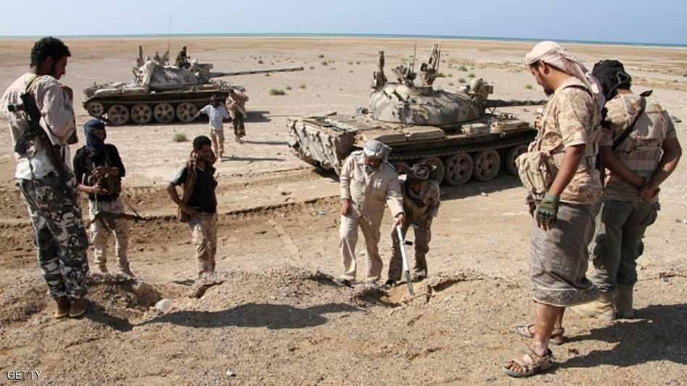 قوات الجيش اليمني تنزع مئات الآلغام بالجوف