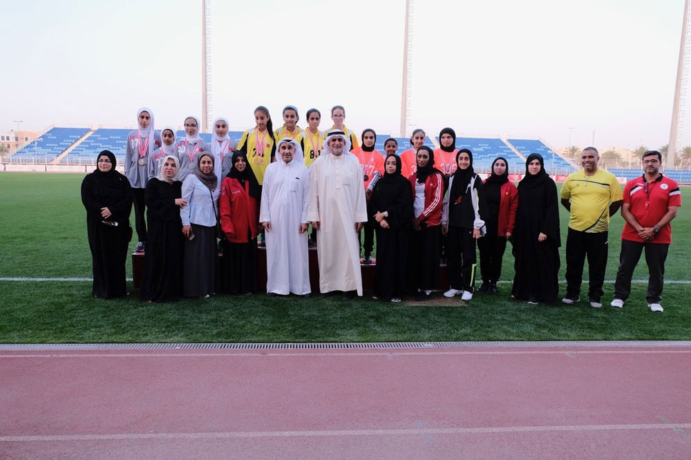مدرسة البسيتين تحُقق لقب ألعاب القوى لمدارس البنات الإعدادية