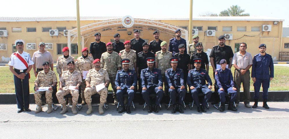 مدير إدارة المراسم وحماية الشخصيات يكرم 36 مشاركا في دورتين متخصصتين