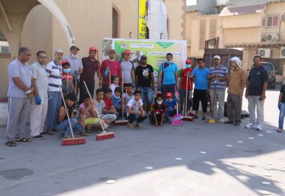 "المرخ الخيرية" تنفذ حملة نظافة