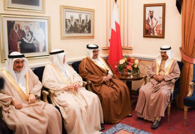 سمو رئيس الوزراء يستقبل سمو ولي العهد