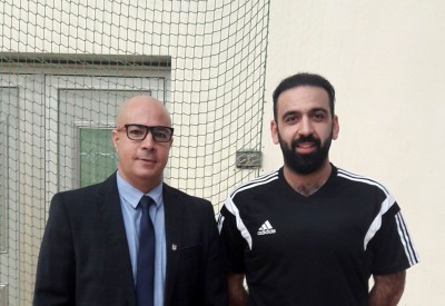 عبدالقادر يقيّم حكمًا كويتيًا دوليًا لكرة الصالات