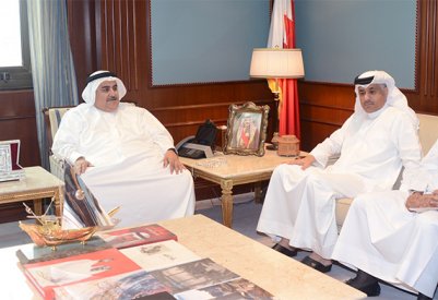 وزير الخارجية يجتمع مع وزير المواصلات والاتصالات