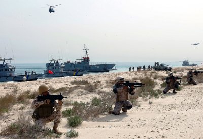 قوة دفاع البحرين تستمر في المشاركة في فعاليات "درع الخليج/ 1"