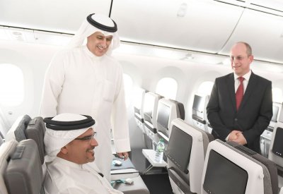 الزياني: شركة طيران الخليج تتطلع إلى تقديم تجربة مميزة على متن اسطولها الجديد
