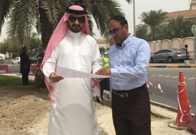 نجم آل سنان: تطوير تقاطع شارع 20 بشارع المطار