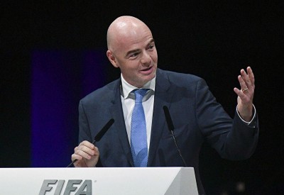 إنفانتينو يشيد بالأمن في روسيا ويدعو الجميع لحضور المونديال