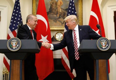 مباحثات هاتفية بين ترمب وأردوغان حول سوريا