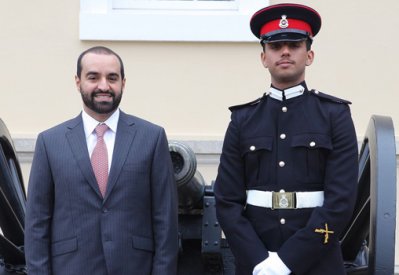 سمو الشيخ تركي بن راشد بن عيسى آل خليفة يحضر حفل تخريج نجله سمو الشيخ خالد	
