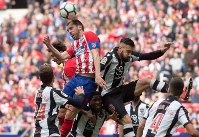 فوز سهل لأتليتيكو مدريد على ليفانتي