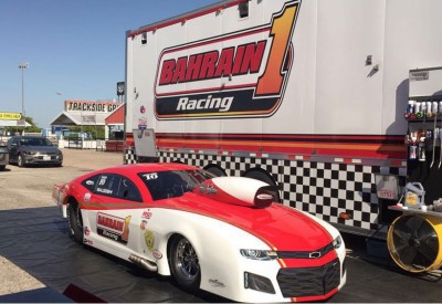 فريق "بحرين ون" يتحضر للجولة الثانية من بطولة العالم NHRA للسيارات