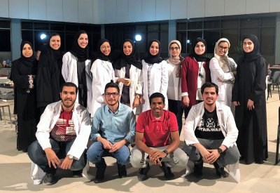 طلبة جامعة الخليج ينظمون فعالية "AGU night"