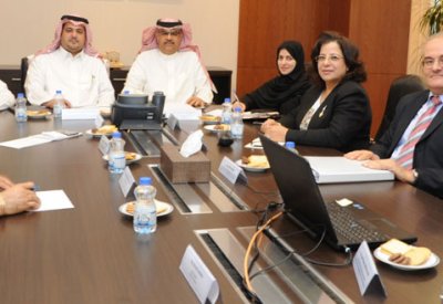 وكيل الأشغال ووفد من الصندوق السعودي للتنمية يبحثون مشروع توسعة محطة توبلي للصرف الصحي