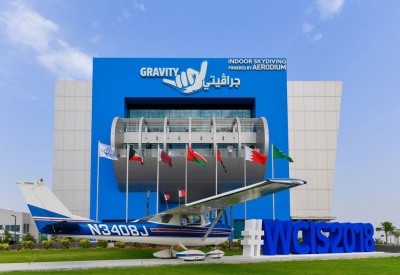 البا ترعى بطولة العالم الثالثة للطيران الحر الداخلي