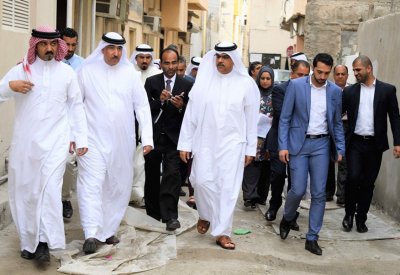 وكيل الأشغال يتابع احتياجات مناطق النعيم
