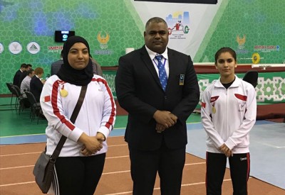 البطلة البحرينية شريف تتأهل لأولمبياد الشباب بالأرجنتين أكتوبر القادم