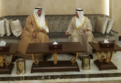 وزير الصناعة والتجارة والسياحة يجتمع بوزير التجارة والصناعة بدولة الكويت