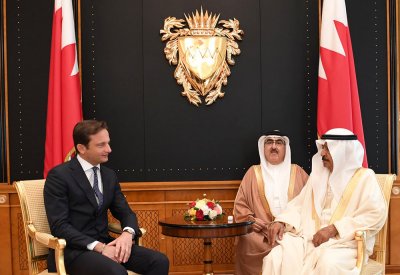 سمو رئيس الوزراء يستقبل السفير الايطالي 