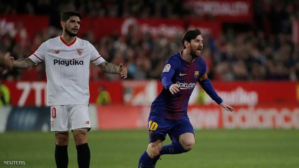 برشلونة ينجو "بأعجوبة" من أول هزيمة بالدوري