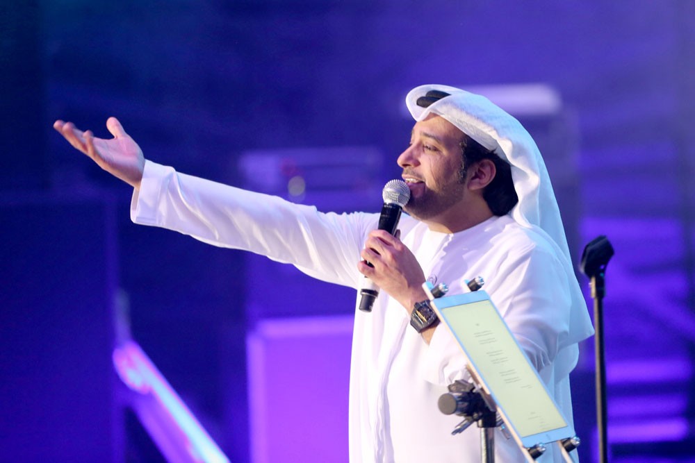 صوت الإمارات عيضة المنهالي يشعل أجواء أبو ظبي