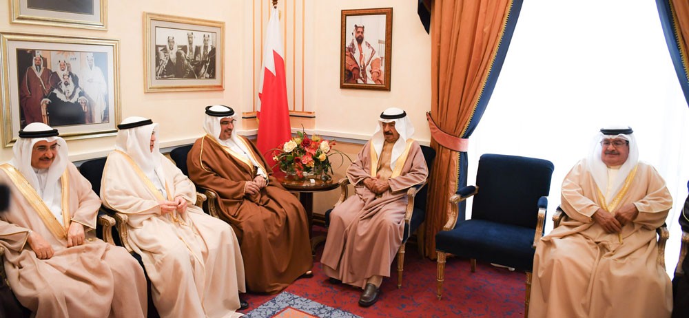 سمو رئيس الوزراء يستقبل سمو ولي العهد
