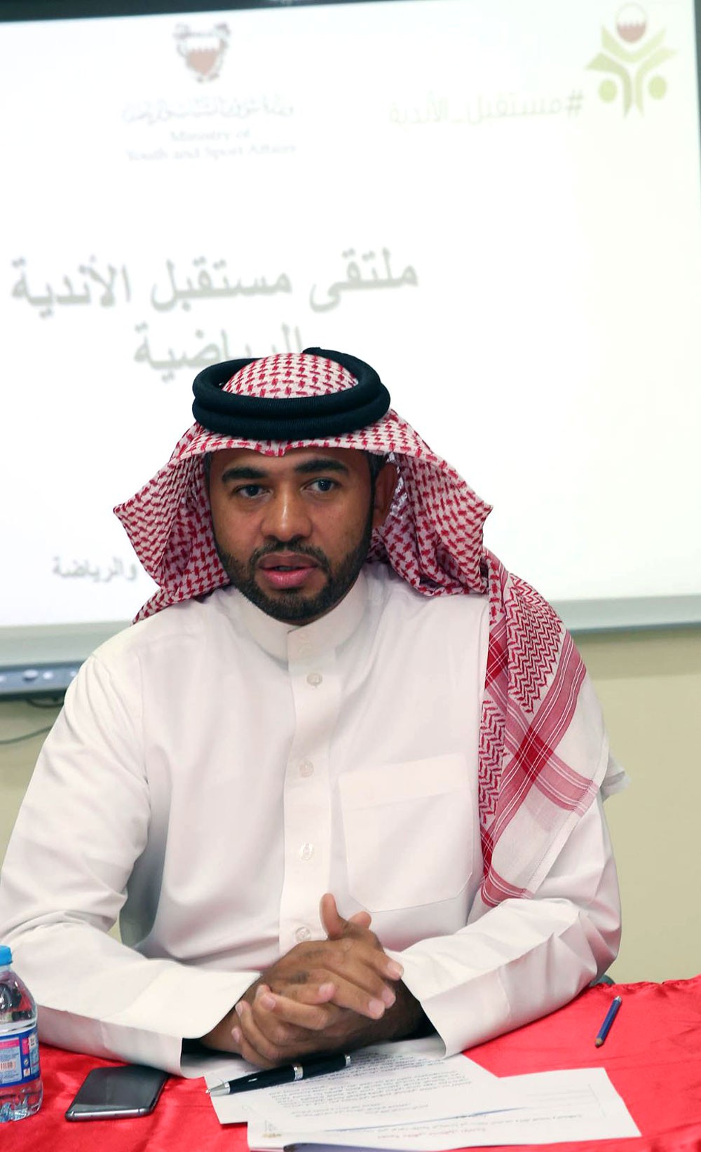 الحاج: جاهزية "الشباب والرياضة" لاستضافة مؤتمر "دور الرياضة"