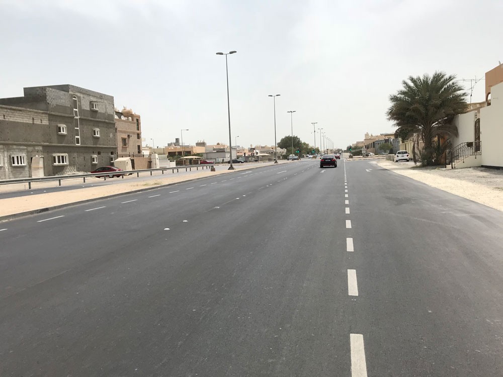 "الأشغال" أنهت أعمال إعادة تأهيل شارع القدس