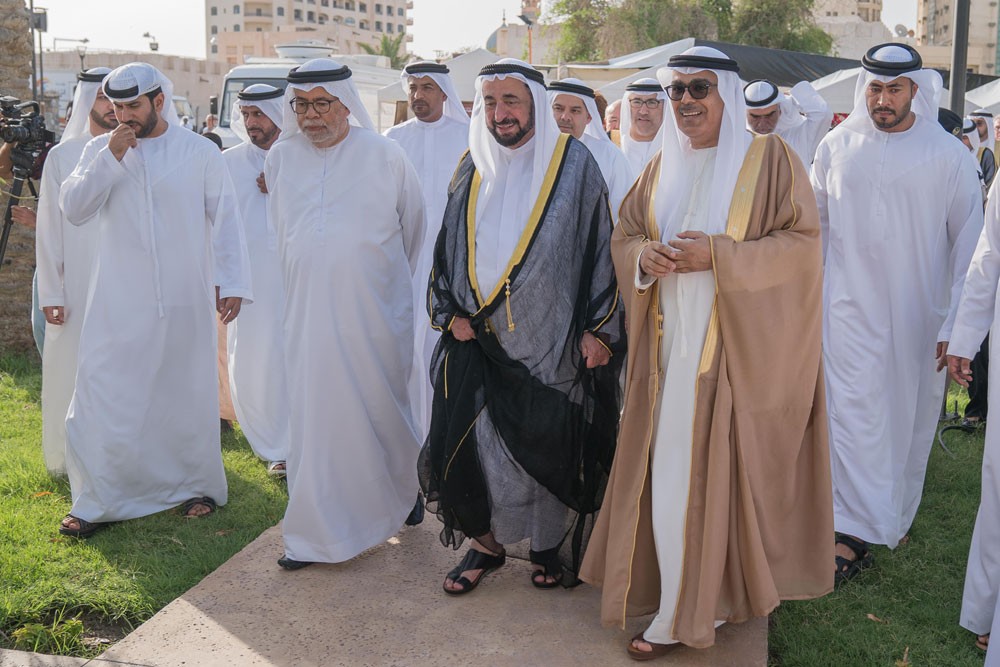 حاكم الشارقة يشهد انطلاق فعاليات "أيام الشارقة التراثية 16"