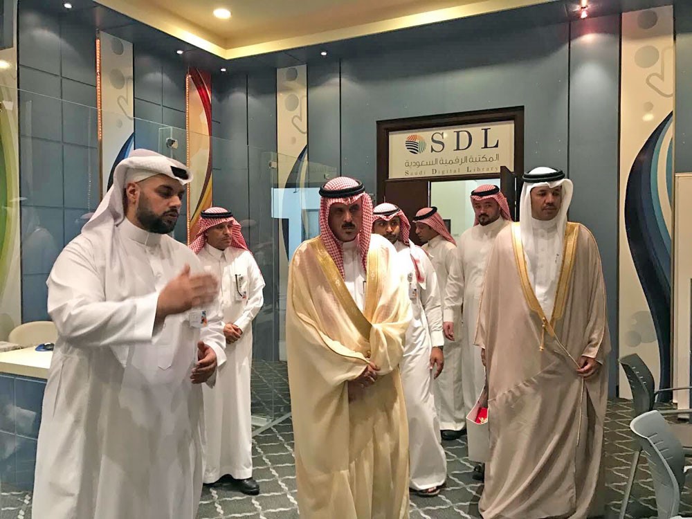 بحث التعاون بين مكتبة الملك حمد الرقمية والمكتبة الرقمية السعودية