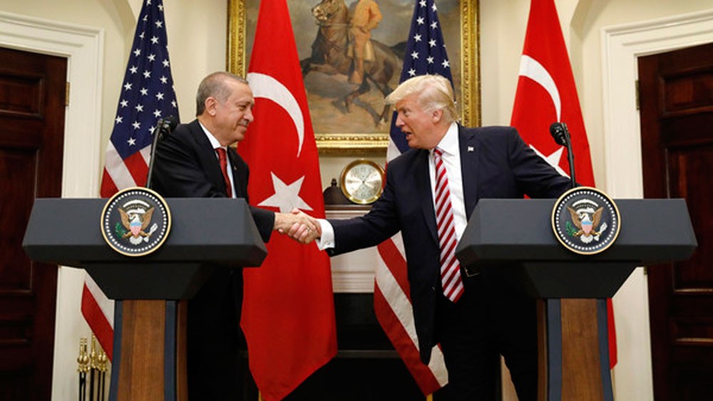 مباحثات هاتفية بين ترمب وأردوغان حول سوريا