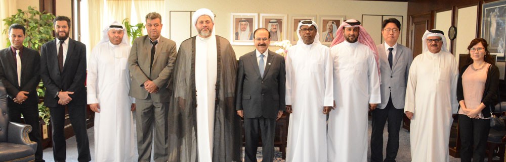 الوزير ميرزا يبحث مع الأوقاف الجعفرية الاستفادة من الطاقة المتجددة في العقارات الوقفية