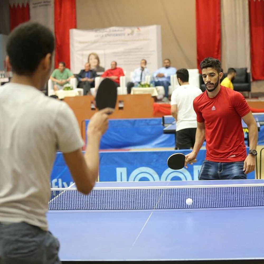 الجامعة الخليجية تقيم النسخة الثانية من بطولة جامعات مملكة البحرين لكرة الطاولة