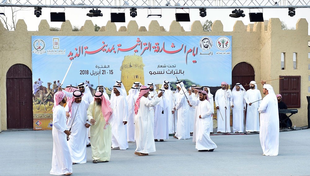 افتتاح أيام الشارقة في الذيد وتواصل الفعاليات في قلب الشارقة