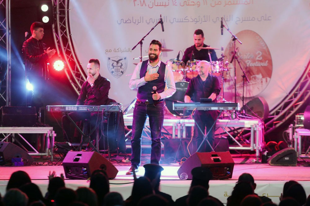 طوني قطان يتألق في بيت جالا