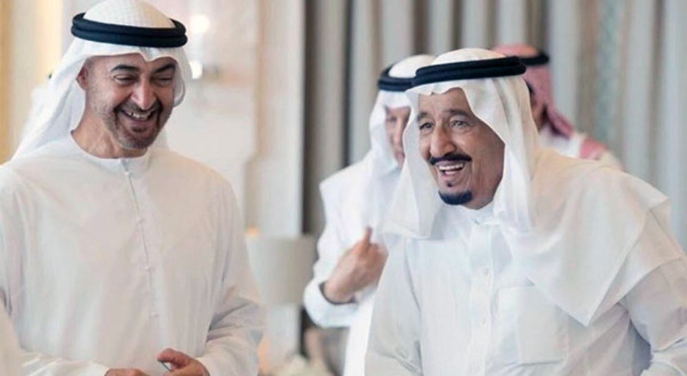 محمد بن زايد: نقف مع السعودية بخندق واحد وتحالفنا ثابت