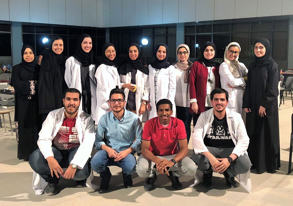 طلبة جامعة الخليج ينظمون فعالية "AGU night"