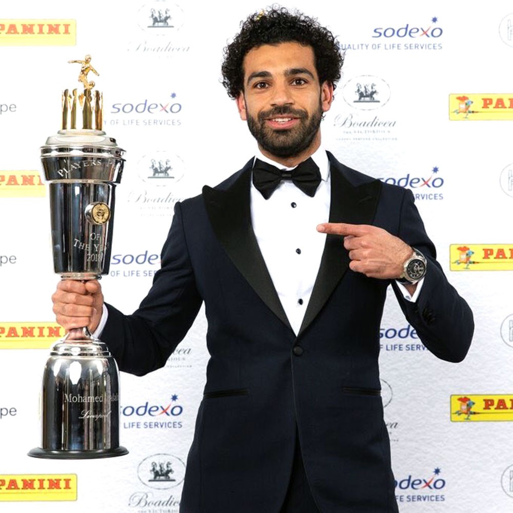 محمد صلاح يفوز بجائزة أفضل لاعب في الدوري الإنجليزي
