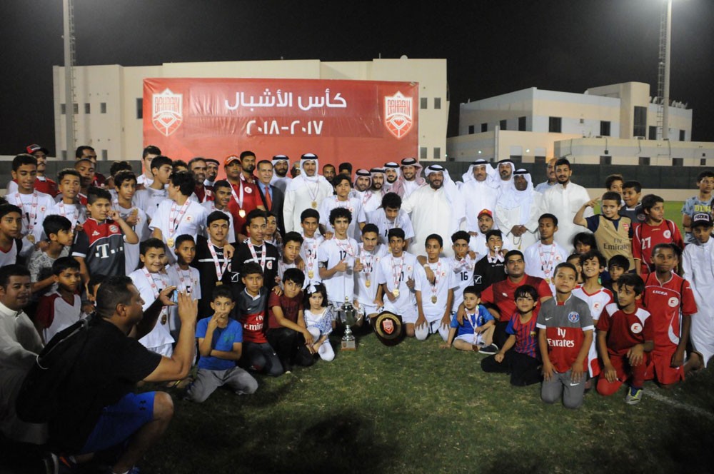 الرفاع الشرقي بطلاً لكأس الأشبال لكرة القدم