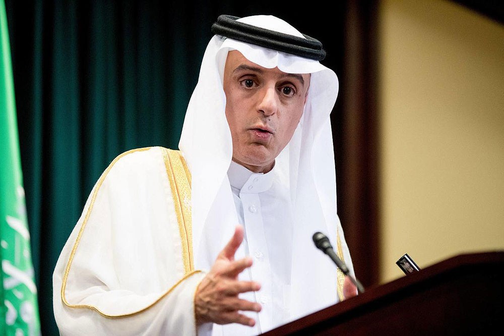 الجبير : النظام القطري سيسقط في أقل من اسبوع لو سحبت واشنطن حمايتها