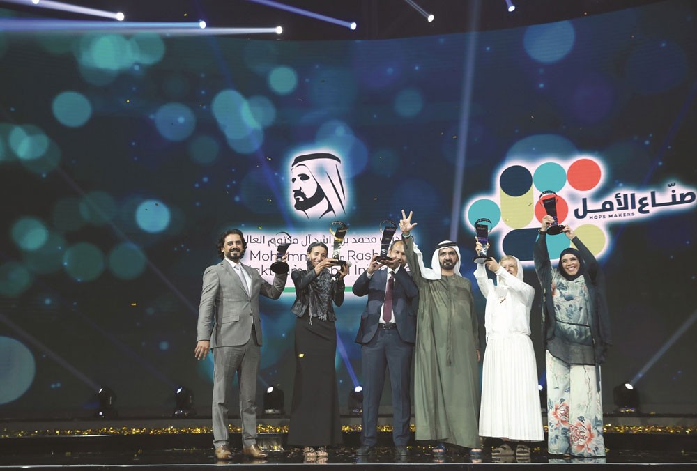 محمّد بن راشد يتوّج صانع الأمل الأول في 14 مايو المقبل