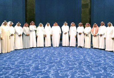 وزير الإعلام يقيم مأدبة غداء على شرف الوفد الإعلامي السعودي