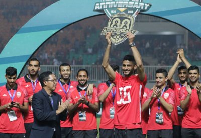 الأولمبي بطلا لبطولة أندونيسيا الودية