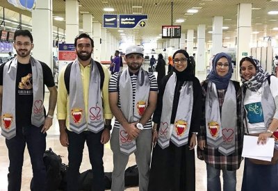 الإغاثة الطبية البحرينية إلى مستشفى سرطان الأطفال بمصر