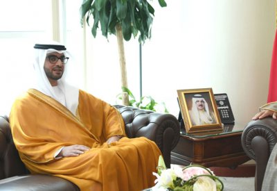 وزير شؤون المجلسين يستقبل السفير الإماراتي