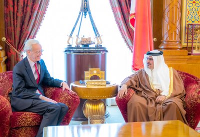 نائب جلالة الملك يؤكد على ما يجمع مملكة البحرين والولايات المتحدة من علاقات استراتيجية وتاريخية