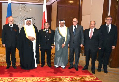 سمو الشيخ سلمان بن خليفة يحضر حفل السفارة الروسية بمناسبة العيد الوطني الروسي