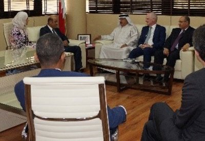 الأمين العام للتعليم العالي يستقبل وفد جامعة برونيل