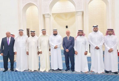 رئيس الأوقاف السنية يفتتح مسجد ندى قيدار بمنطقة إسكان الرملي الجديد